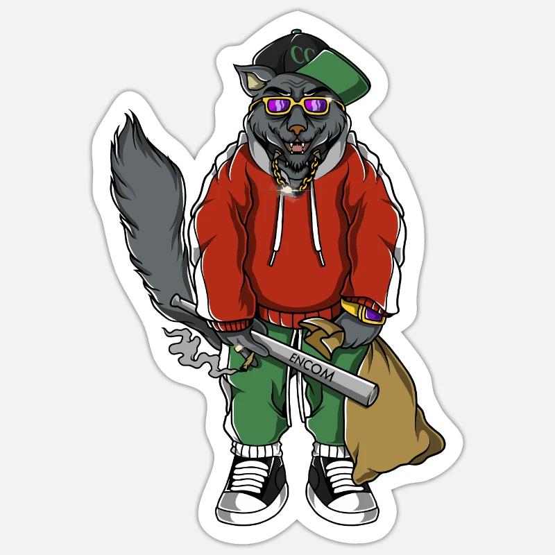 Sticker taille S (10 x 10 cm) - 