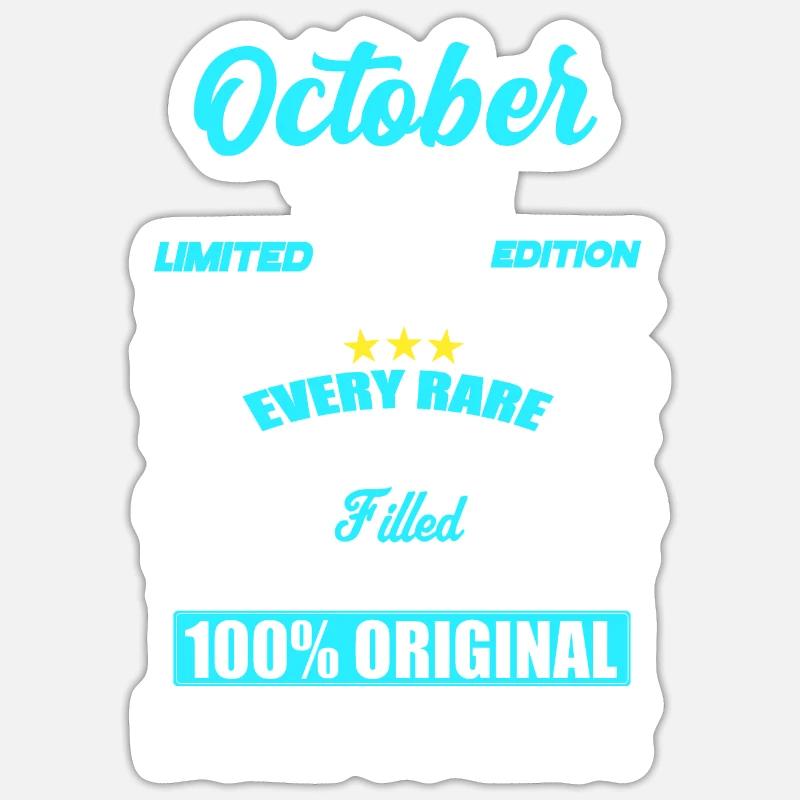 October 1992 - 30th birthday gift. Legend. Sticker size S (10 x 10 cm)