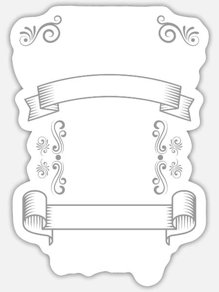 Sanduhr Sand Zeitreise - Sticker Größe S (10 x 10 cm) - Mattweiß