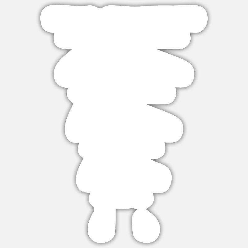 EMPTY Sticker size S (10 x 10 cm)