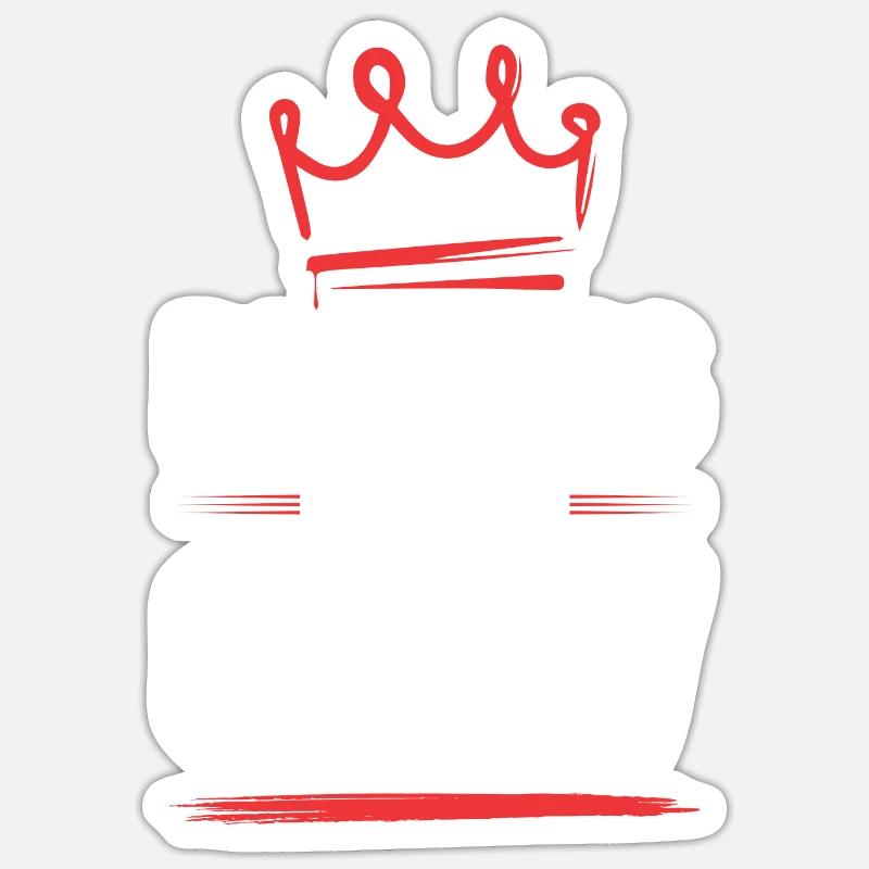 Équipe de danse - Sticker taille S (10 x 10 cm) - blanc mat