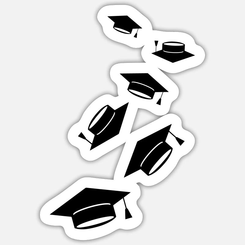Student Graduation Sticker size S (10 x 10 cm)