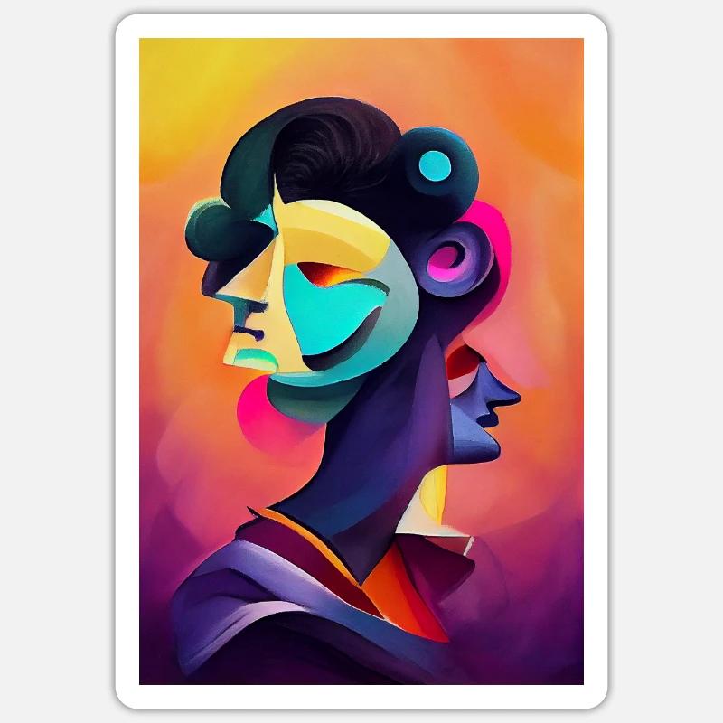 Sticker Größe S (10 x 10 cm) - 