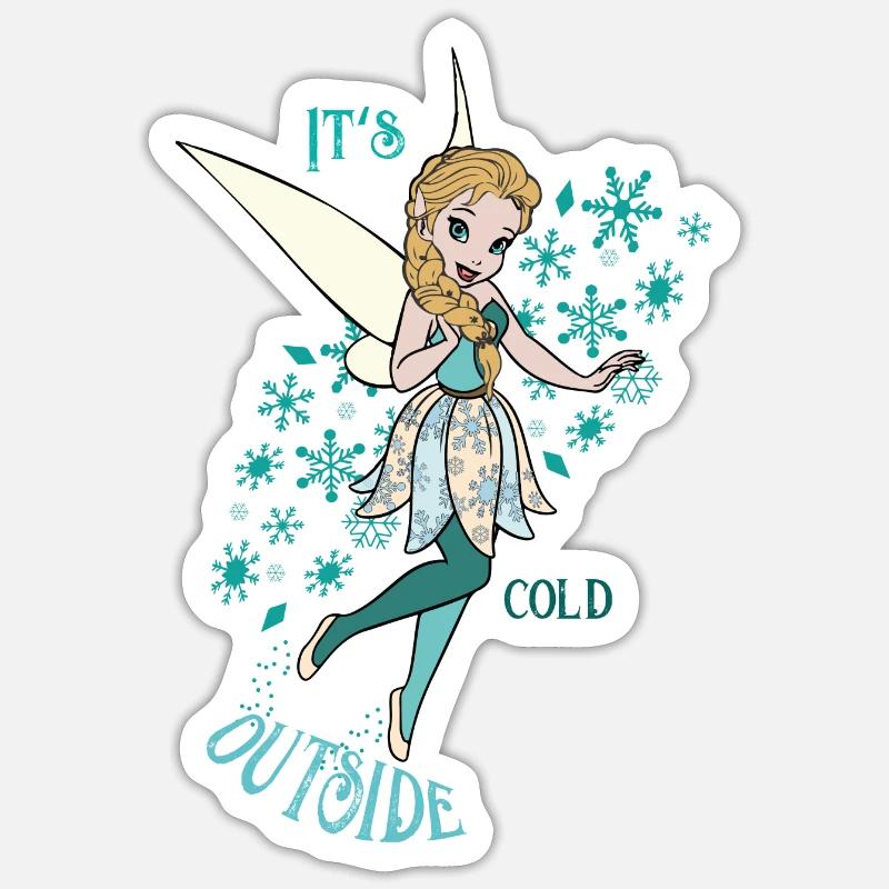 L’elfe de Noël Sticker taille S (10 x 10 cm)