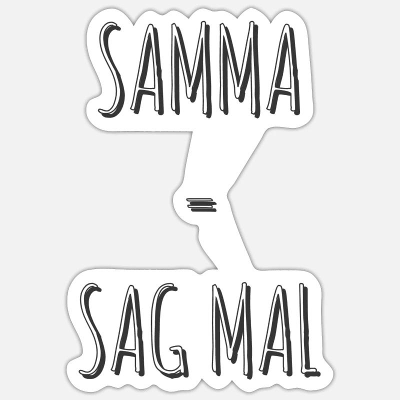 Sticker Größe S (10 x 10 cm) - 