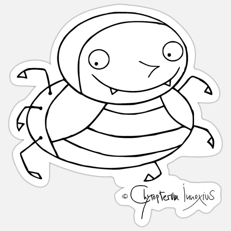 Sticker taille S (10 x 10 cm) -