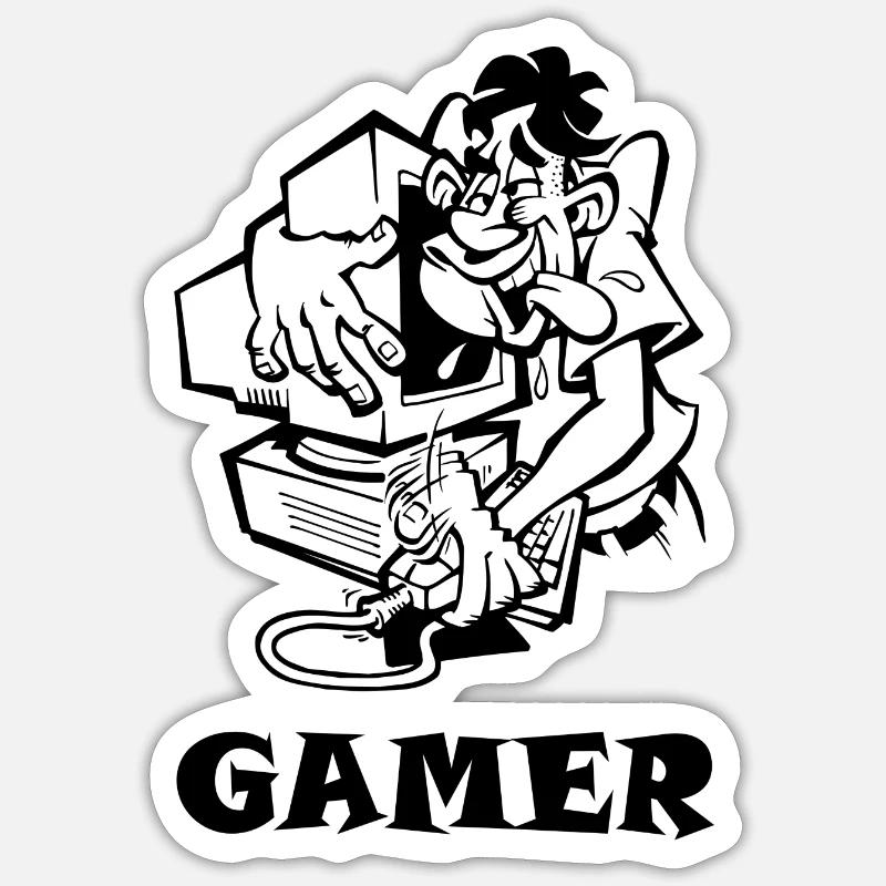 Sticker Größe S (10 x 10 cm) - 