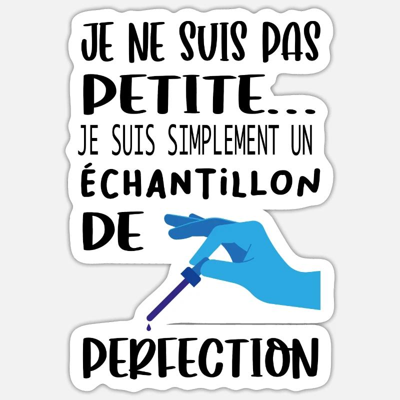 Echantillon de perfection Sticker taille S (10 x 10 cm)