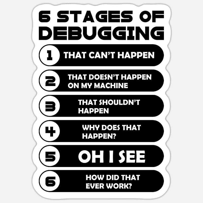 Sticker Größe S (10 x 10 cm) - 