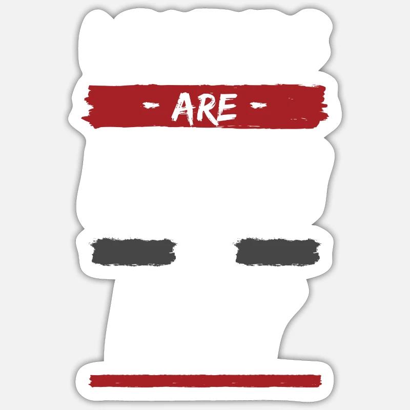 Sticker Größe S (10 x 10 cm) - 