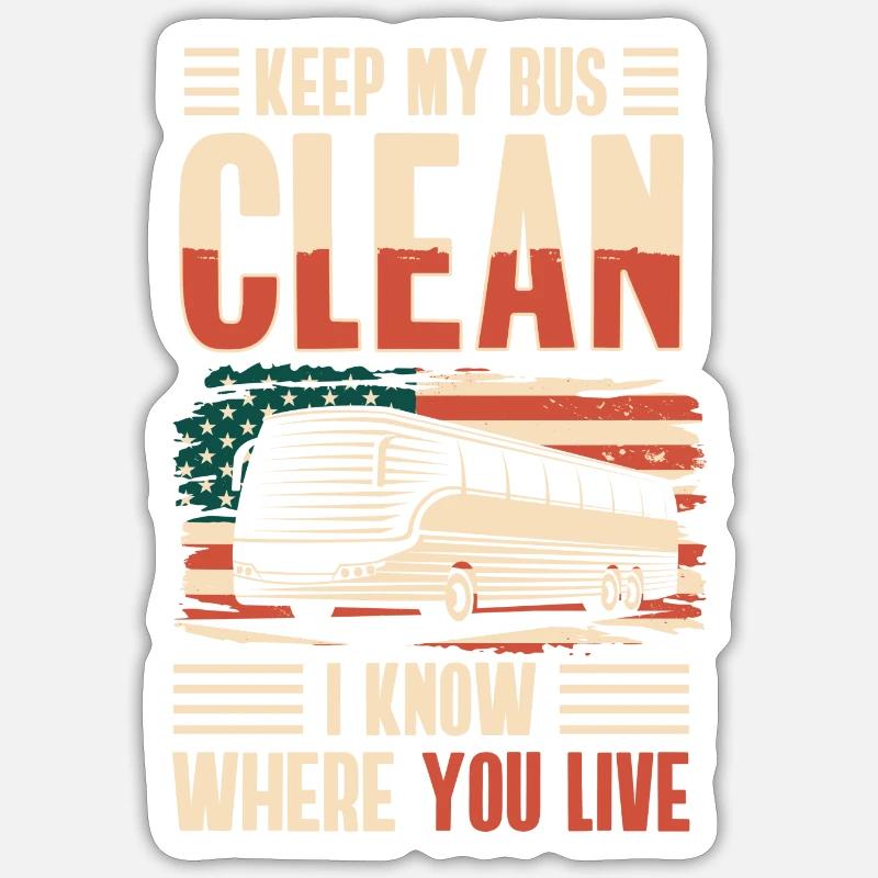 Fahrer Beruf Arbeit Kraftfahrer Sticker Größe S (10 x 10 cm)