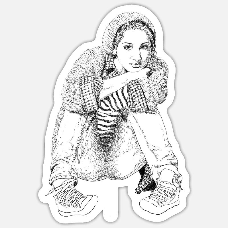 Sticker size S (10 x 10 cm) - 