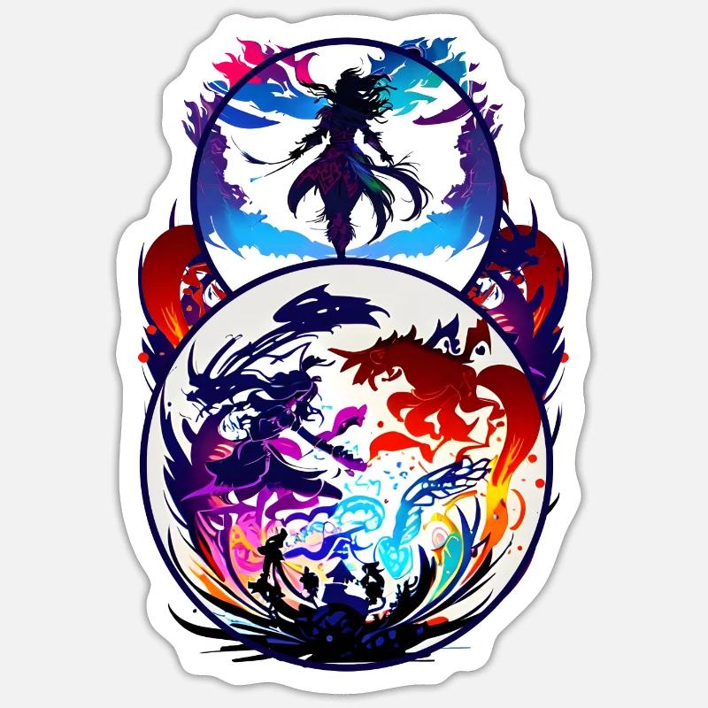 Sticker taille S (10 x 10 cm) -