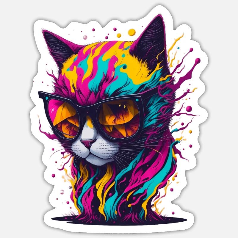 Sticker taille S (10 x 10 cm) - 