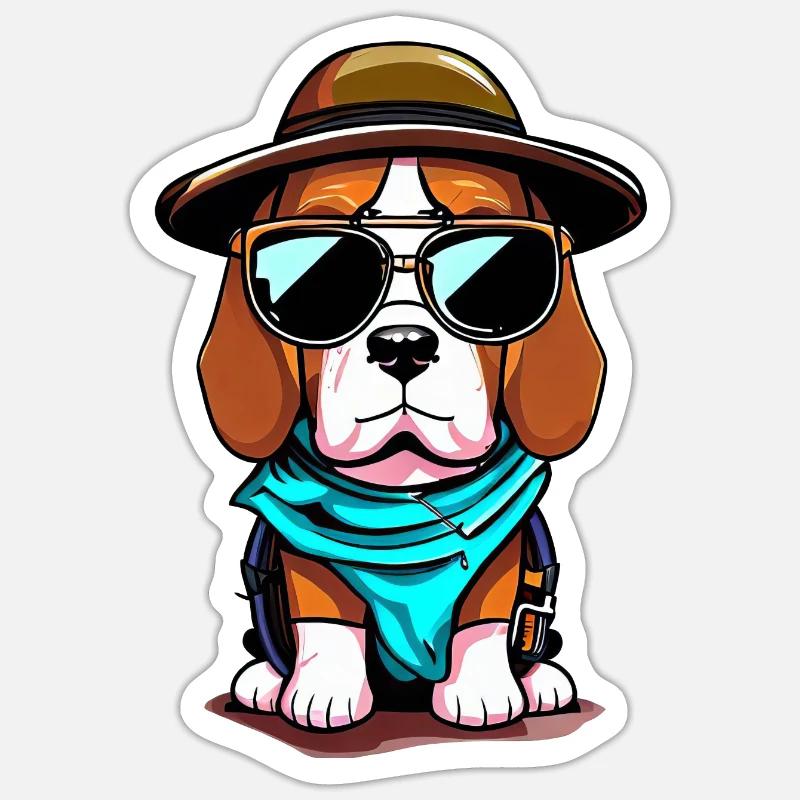 Sticker taille S (10 x 10 cm) - 