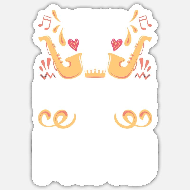 Musique Techno Chansons - Sticker taille S (10 x 10 cm) - blanc mat