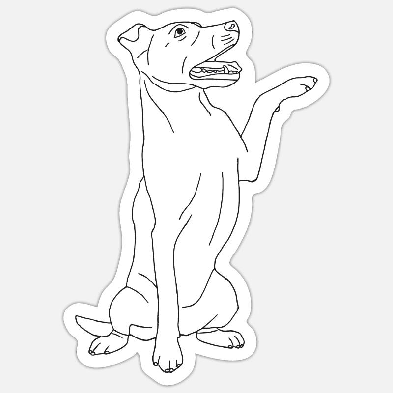 Sticker Größe S (10 x 10 cm) - 