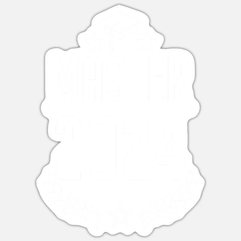 Graduation 2023 - Master 2023 Studies Student Uni Sticker size S (10 x 10 cm)