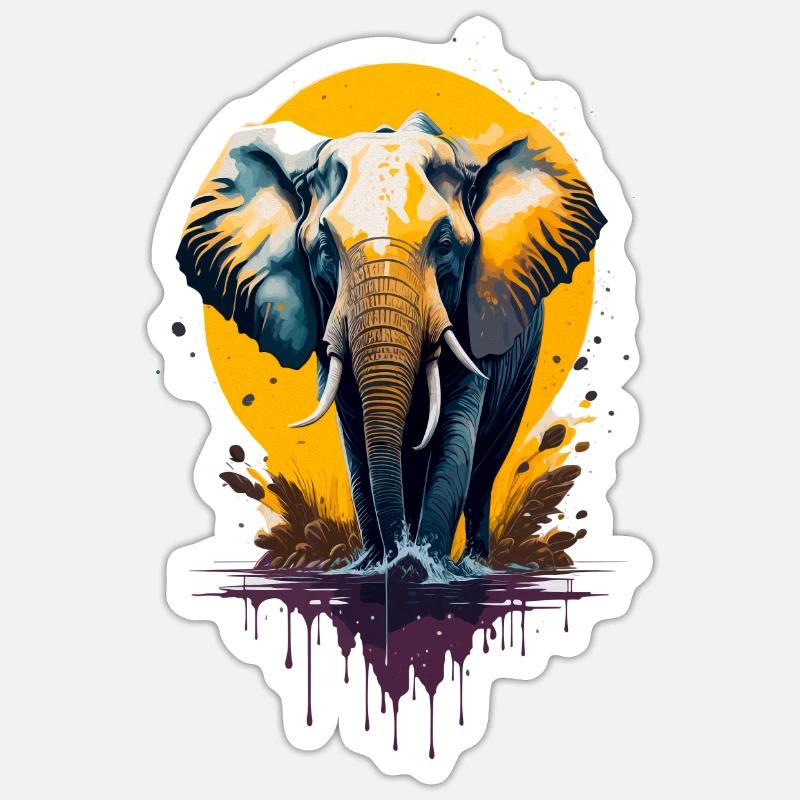 Sticker Größe S (10 x 10 cm) - 