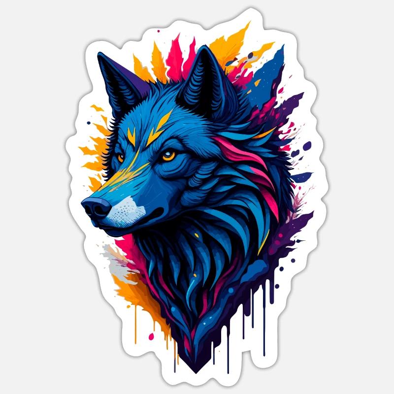Sticker Größe S (10 x 10 cm) - 
