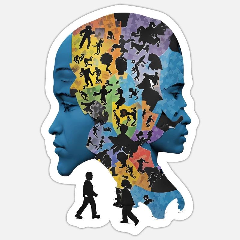 Sticker Größe S (10 x 10 cm) - 
