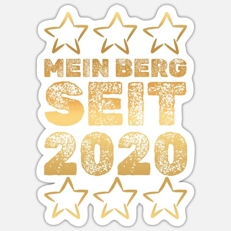 2020 - Sticker Größe S (10 x 10 cm) - Mattweiß