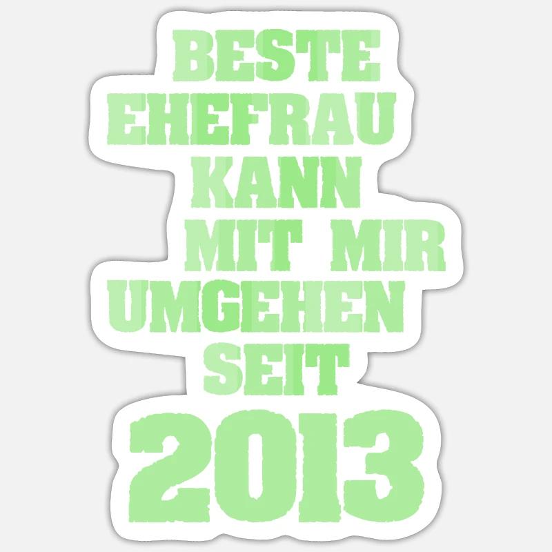 2013 Sticker Größe S (10 x 10 cm)