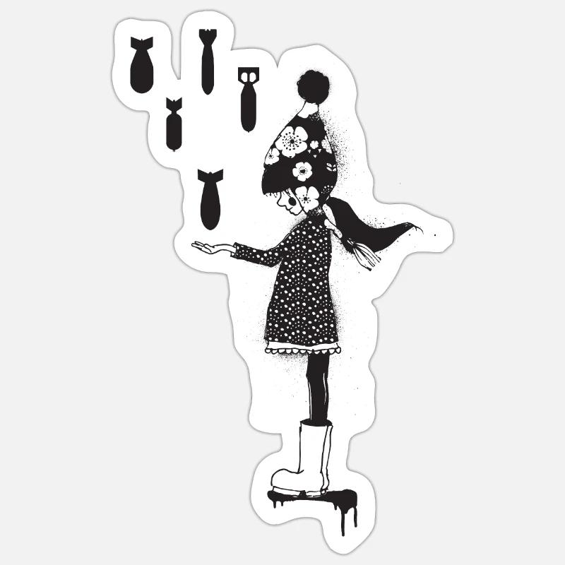 Sticker Größe S (10 x 10 cm) -