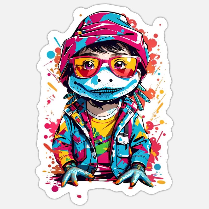 Sticker Größe S (10 x 10 cm) - 