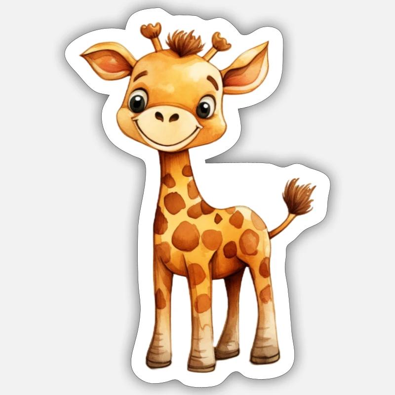 Giraffe I Giraffe class Sticker size S (10 x 10 cm)