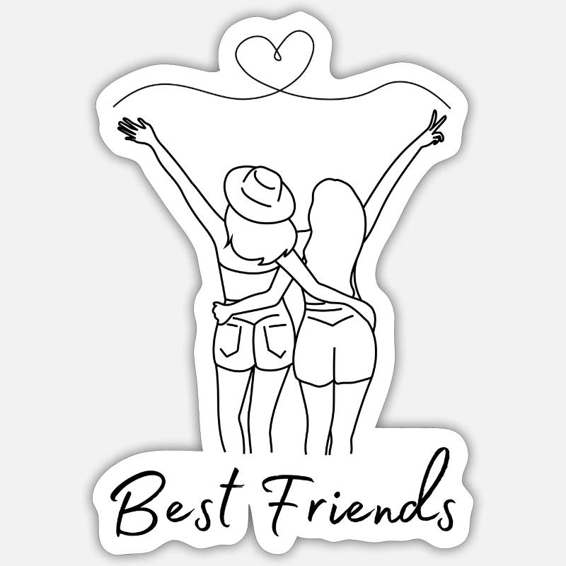 Sticker Größe S (10 x 10 cm) - 