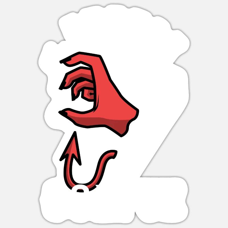Future Corpse - Sticker Größe S (10 x 10 cm) - Mattweiß