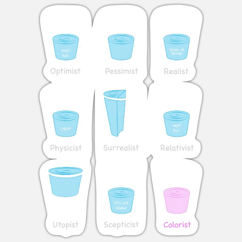 Sticker Größe S (10 x 10 cm) - 