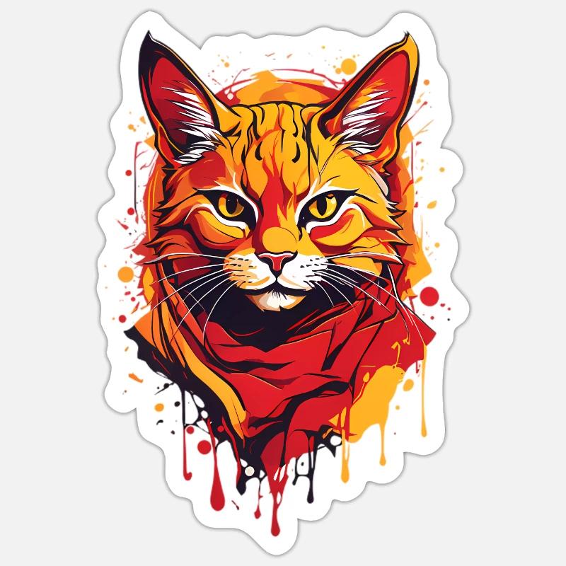 Sticker taille S (10 x 10 cm) - 