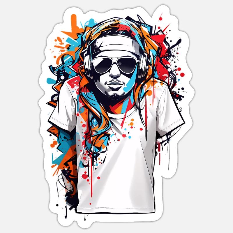 Sticker Größe S (10 x 10 cm) - 