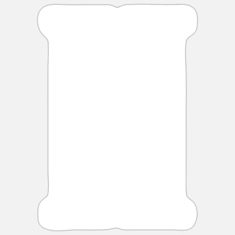H - Sticker Größe S (10 x 10 cm) - Mattweiß