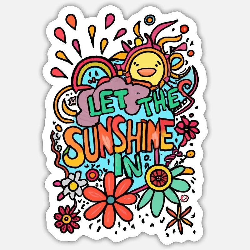 Sticker Größe S (10 x 10 cm) - 