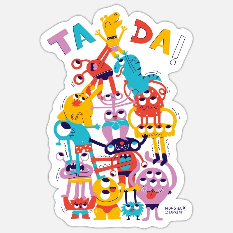 Sticker taille S (10 x 10 cm) - 