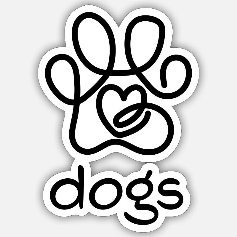 Sticker Größe S (10 x 10 cm) - 