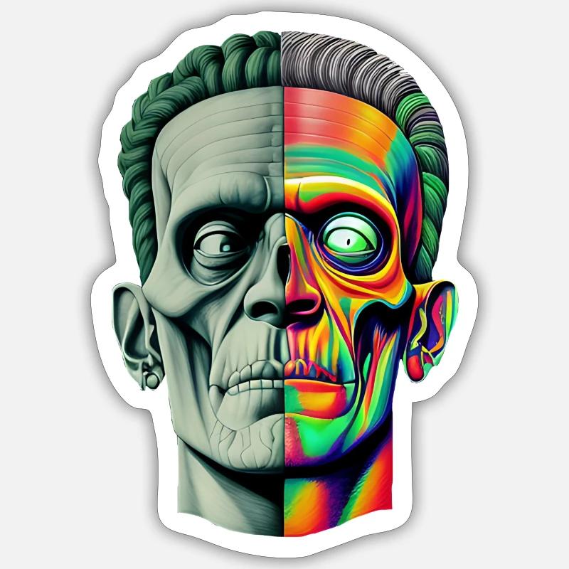 Sticker Größe S (10 x 10 cm) - 