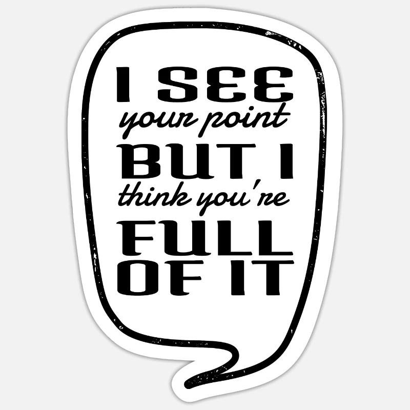 Sticker Größe S (10 x 10 cm) - 