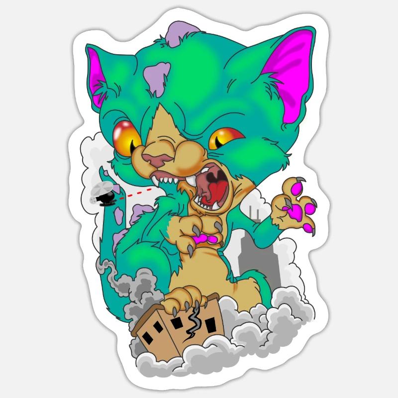 Sticker taille S (10 x 10 cm) - 