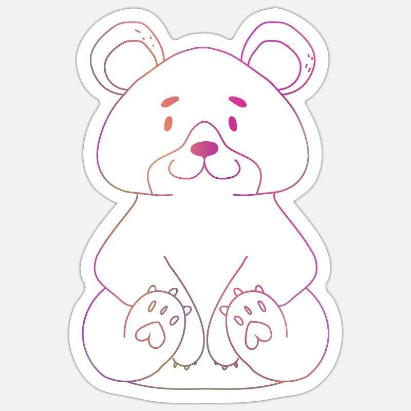 Sticker Größe S (10 x 10 cm) - 