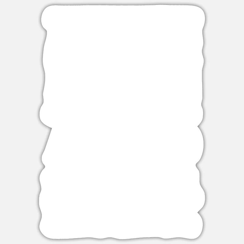 2004 - Sticker size S (10 x 10 cm) - white matte