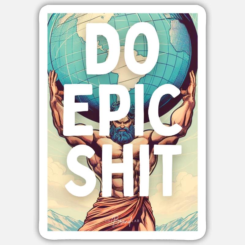 Sticker Größe S (10 x 10 cm) - 