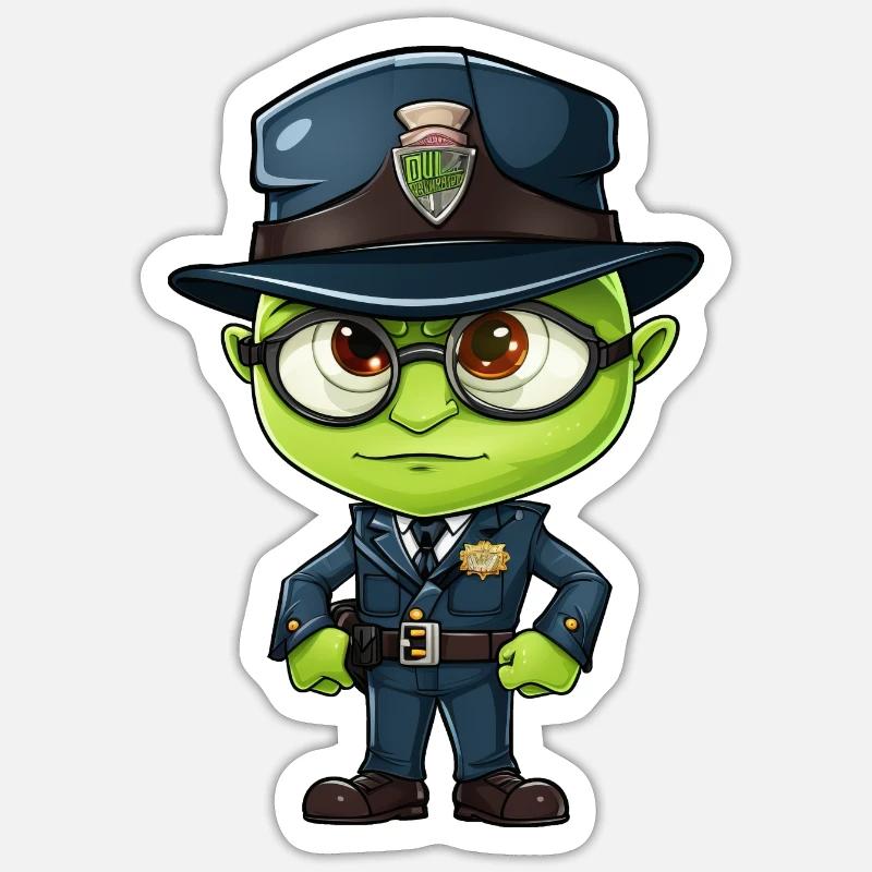 Sticker Größe S (10 x 10 cm) - 