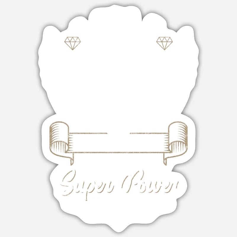 Polizei Beruf Kommisar Handschellen Sticker Größe S (10 x 10 cm)