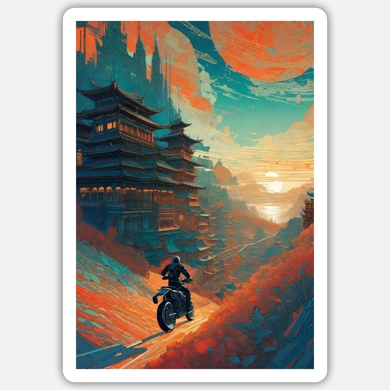 Sticker taille S (10 x 10 cm) - 