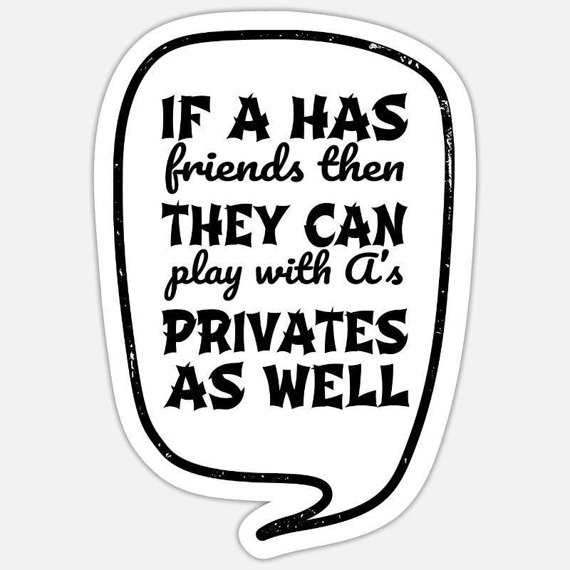Langage de programmation Geek Fullstack Developer Joke - Sticker taille S (10 x 10 cm) - blanc mat