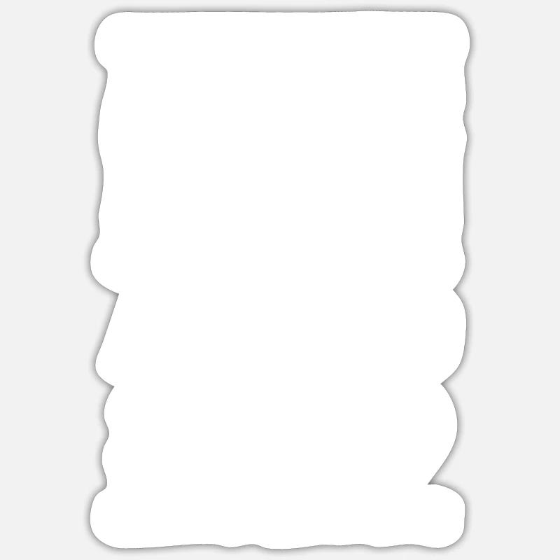 2019 - Sticker taille S (10 x 10 cm) - blanc mat